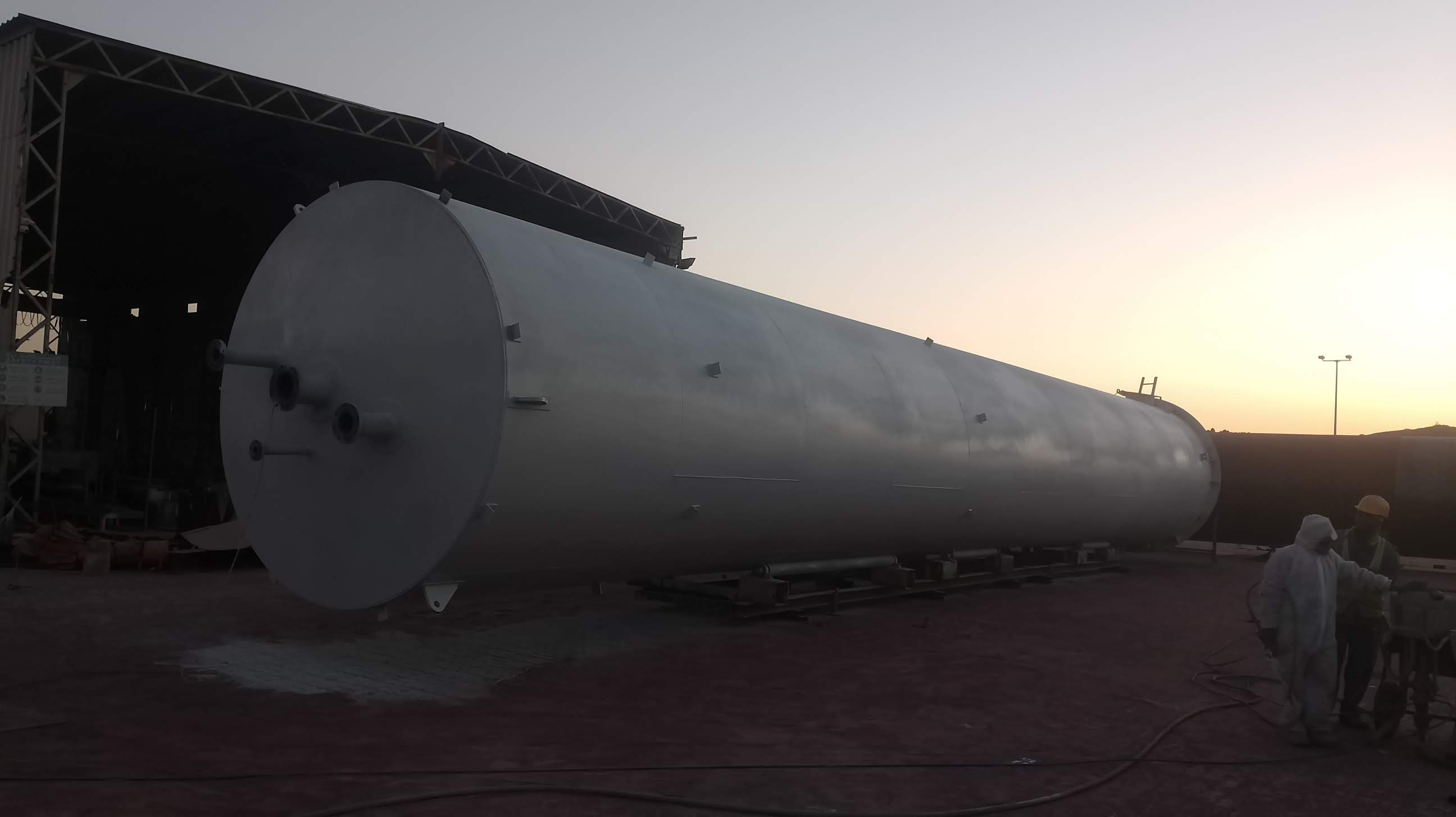 Najm Al Sajaah industrial sand blasting and coating services in Sharjah UAE - professional equipment cleaning and surface preparation