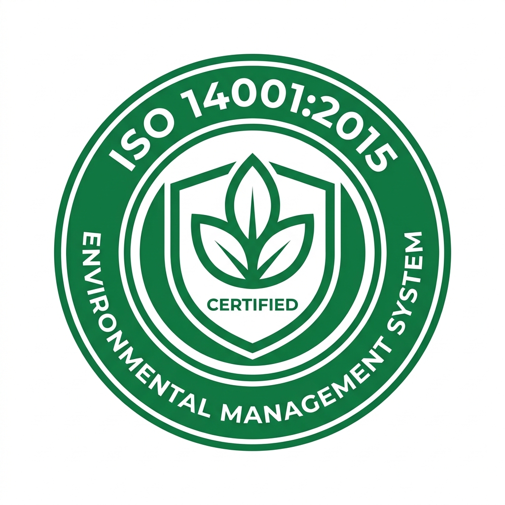 ISO 14001:2015 Environmental Management Certified Badge